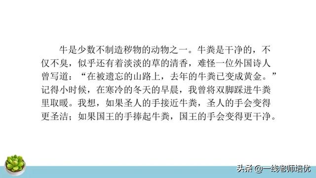 统编四年级上册牛和鹅课文重点解析及课件概览-图48